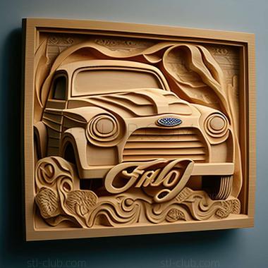 3D модель Ford Eifel (STL)